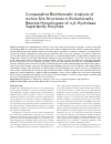 Научная статья на тему 'COMPARATIVE BIOINFORMATIC ANALYSIS OF ACTIVE SITE STRUCTURES IN EVOLUTIONARILY REMOTE HOMOLOGUES OF α,β-HYDROLASE SUPERFAMILY ENZYMES'