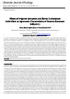 Научная статья на тему 'Effects of irrigation disruption and Barvar-2 phosphate biofertilizer on Agronomic Characteristics of Sesame (Sesamum indicum L.)'