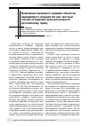Научная статья на тему 'Изменение правового режима объектов недвижимого имущества как частный случай отпадения цели договора по российскому праву'