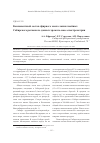 Научная статья на тему 'Компонентный состав эфирного масла лапки хвойных Сибирского региона по данных хромато-масс-спектрометрии'