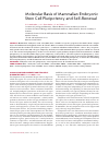 Научная статья на тему 'Molecular basis of mammalian embryonic stem cell pluripotency and self-renewal'