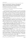 Научная статья на тему 'Новое нахождение среднего поморника Stercorarius pomarinus в Узбекистане'