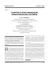 Научная статья на тему 'Понятие и классификация нематериальных активов'