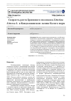 Научная статья на тему 'Скорость роста брюхоногого моллюска Littorina littorea l. в kaндалакшском заливе Белого моря'