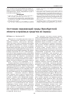Научная статья на тему 'Состояние окружающей среды Оренбургской области и правовые средства её охраны'