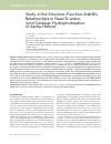 Научная статья на тему 'Study of the Structure-Function-Stability relationships in yeast D-amino acid oxidase: hydrophobization of alpha-helices'