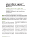 Научная статья на тему '1-(4-Phenoxybenzyl) 5-aminouracil derivatives and their analogues - novel inhibitors of human adenovirus replication'