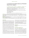 Научная статья на тему '5-arylaminouracil derivatives as potential dual-action agents'
