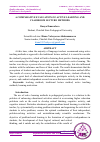 Научная статья на тему 'A COMPARATIVE EVALUATION OF ACTIVE LEARNING AND CLASSROOM LECTURE METHODS'