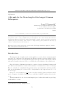 Научная статья на тему 'A formula for the mean length of the longest common subsequence'