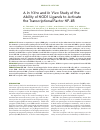 Научная статья на тему 'A in vitro and in vivo study of the ability of NOD1 ligands to activate the transcriptional factor NF-kB'