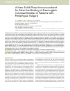 Научная статья на тему 'A NEW SOLID-PHASE IMMUNOSORBENT FOR SELECTIVE BINDING OF DESMOGLEIN 3 AUTOANTIBODIES IN PATIENTS WITH PEMPHIGUS VULGARIS'