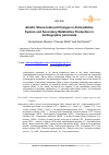 Научная статья на тему 'Abiotic Stress-Induced Changes in Antioxidative System and Secondary Metabolites Production in Andrographis paniculata'