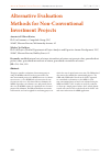 Научная статья на тему 'Альтернативные методы оценки нетипичных инвестиционных проектов'