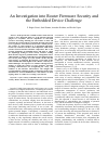 Научная статья на тему 'An Investigation into Router Firmware Security and the Embedded Device Challenge'