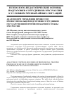 Научная статья на тему 'Анализ форм управления процессом профессиональной подготовки сотрудников Государственной противопожарной службы МЧС России'