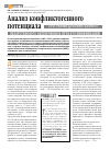 Научная статья на тему 'Анализ конфликтогенного потенциала программы дополнительного лекарственного обеспечения и пути его минимизации'