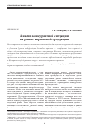 Научная статья на тему 'Анализ конкурентной ситуации на рынке кирпичной продукции'