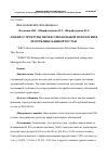 Научная статья на тему 'АНАЛИЗ СТРУКТУРЫ ПРОФЕССИОНАЛЬНОЙ ПАТОЛОГИИ В РЕСПУБЛИКЕ БАШКОРТОСТАН'