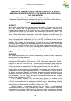 Научная статья на тему 'ANALYSIS OF CADMIUM (Cd) LEVELS AND HISTOPATHOLOGY OF MYSTUS NIGRICEPS IN DOWNSTREAM WATER AT THE GEMBONG RIVER OF PASURUAN, EAST JAVA, INDONESIA'