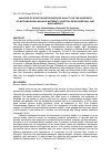 Научная статья на тему 'ANALYSIS OF HOSPITALIZATION SERVICE QUALITY ON THE INPATIENTS OF MUTIARA BUNDA MALANG MATERNITY HOSPITAL USING SERVQUAL AND KANO MODELS'