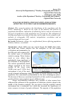 Научная статья на тему 'ANALYSIS OF POPULATION LOCATION AND FACTORS AFFECTING IT (IN THE CASE OF KHOREZM REGION)'