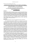 Научная статья на тему 'Analysis of the influence of external and internal environmental factors on business performance: a study on Micro Small and Medium Enterprises (MSMEs) of food and beverage'