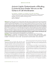 Научная статья на тему 'Anionic lipids: determinants of binding cytotoxins from snake venom on the surface of cell membranes'