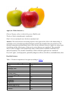 Научная статья на тему 'Apple (lat. Malus domestica)'
