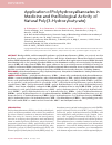 Научная статья на тему 'Application of polyhydroxyalkanoates in medicine and the biological activity of natural poly(3-hydroxybutyrate)'