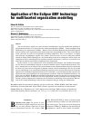 Научная статья на тему 'Application of the Eclipse EMF technology for multifaceted organization modelling'