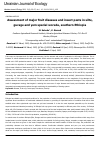 Научная статья на тему 'Assessment of major fruit diseases and insect pests in silte, gurage and yem special woreda, southern Ethiopia'