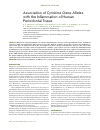 Научная статья на тему 'Association of cytokine gene alleles with the inflammation of human periodontal tissue'