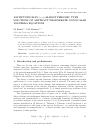 Научная статья на тему 'ASYMPTOTICALLY (ω, C)-ALMOST PERIODIC TYPE SOLUTIONSOF ABSTRACT DEGENERATE NON-SCALAR VOLTERRA EQUATIONS'