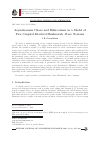 Научная статья на тему 'Asynchronous Chaos and Bifurcations in a Model of Two Coupled Identical Hindmarsh – Rose Neurons'