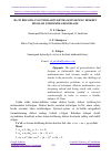 Научная статья на тему 'BA’ZI BIR SONLI YIG’INDILARNI KETMA-KETLIKNING DISKRET HOSILASI YORDAMIDA HISOBLASH'