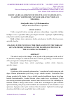 Научная статья на тему 'BADIIY ASARDA QAHRAMON RUHIYATIDAGI O`ZGARISHLAR VA ULARNING YORITILISHI (“QUYOSH QORAYMAS” ROMANI MISOLIDA)'