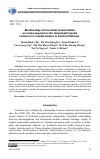 Научная статья на тему 'Biodiversity of microbial communities on some species in the class Gastropoda common in coastal waters in Central Vietnam'