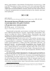 Научная статья на тему 'Большой баклан Phalacrocorax carbo и мандаринка Aix galericulata в Буреинском заповеднике'