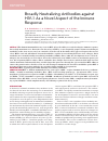 Научная статья на тему 'Broadly neutralizing antibodies against HIV-1 as a novel aspect of the immune response'