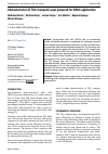 Научная статья на тему 'Characteristics of TiO2 Compact Layer prepared for DSSC application'