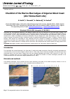 Научная статья на тему 'Checklist of the Marine Macroalgae of Algerian West Coast (Ain Témouchent site)'
