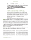 Научная статья на тему 'Chemical polysialylation and in vivo tetramerization improve pharmacokinetic characteristics of recombinant human Butyrylcholinesterase-Based bioscavengers'