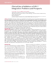 Научная статья на тему 'Clinical use of inhibitors of hiv-1 integration: problems and prospects'