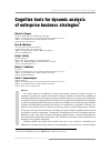 Научная статья на тему 'Cognitive tools for dynamic analysis of enterprise business strategies'
