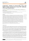 Научная статья на тему 'Comparative Analysis of Lateral Flow Assay with Indirect ELISA for Detection of Anti-NSP Antibodies of Foot and Mouth Disease'