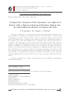 Научная статья на тему 'Comparative Analysis of the Dynamics of a Spherical Robot with a Balanced Internal Platform Taking into Account Different Models of Contact'