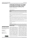 Научная статья на тему 'COMPARING TWO MEASURES OF L2 DEPTH OF VOCABULARY KNOWLEDGE USING THEIR RELATIONSHIP WITH VOCABULARY SIZE'