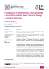 Научная статья на тему 'Configuration of Incoterms into Smart Contracts: a View of International Sales Contracts through a Futuristic Periscope'