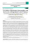 Научная статья на тему 'CORRELATION OF BIOCHEMICAL ABNORMALITIES WITH THE SEVERITY OF HOSPITALIZED COVID-19 PATIENTS'